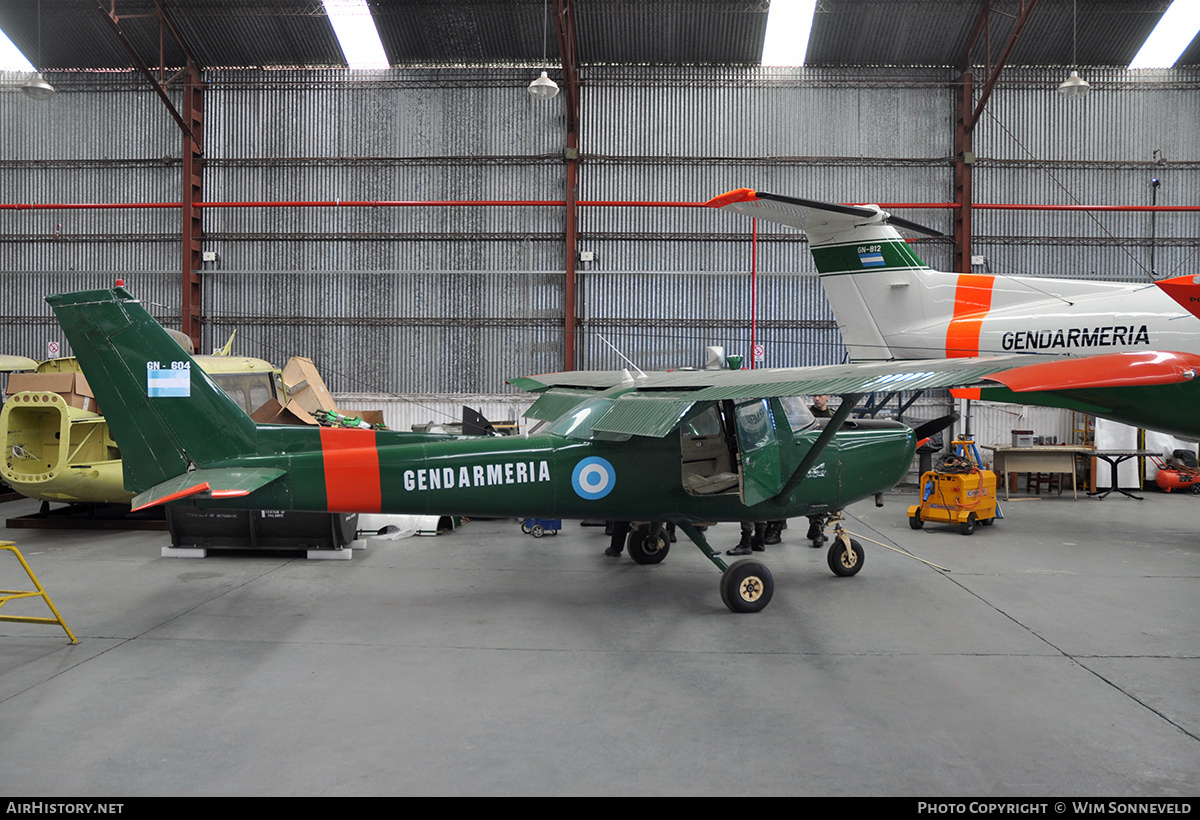 Aircraft Photo of GN-604 | Cessna 152 | Argentina - Gendarmeria | AirHistory.net #690244