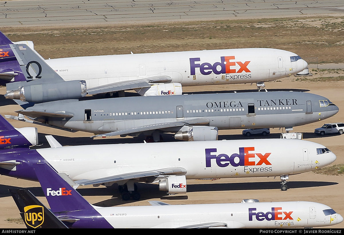 Aircraft Photo of N264DE | McDonnell Douglas KDC-10-30CF | Omega Aerial Refueling Services | AirHistory.net #690252