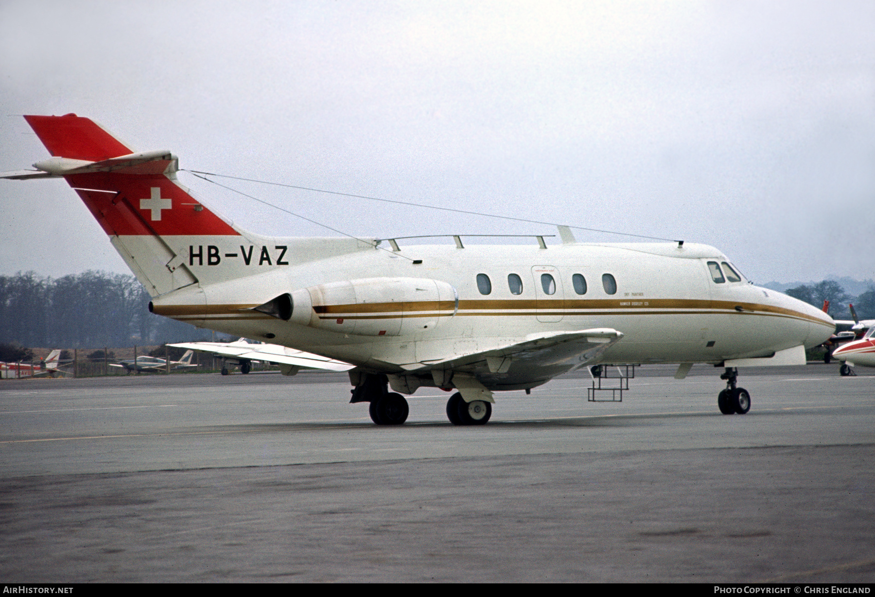 Aircraft Photo of HB-VAZ | Hawker Siddeley HS-125-3B | AirHistory.net #690257