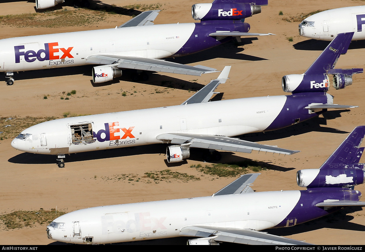 Aircraft Photo of N580FE | McDonnell Douglas MD-11/F | FedEx Express - Federal Express | AirHistory.net #690258