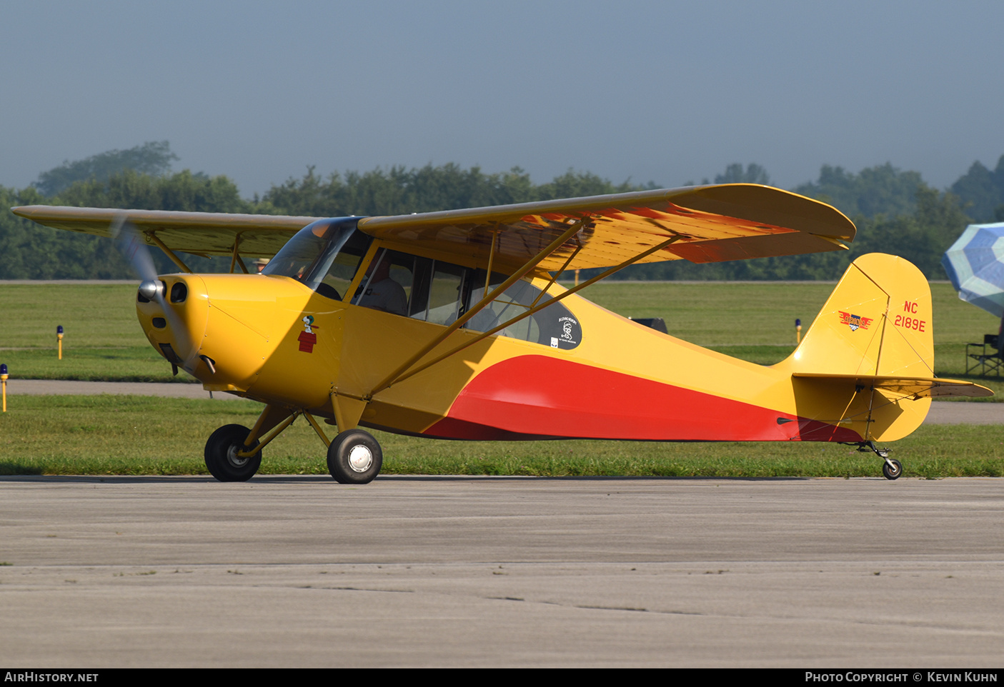 Aircraft Photo of N2189E / NC2189E | Aeronca 7AC Champion | AirHistory.net #690262