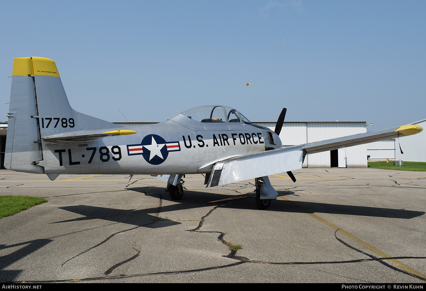 Aircraft Photo of N28RE / 51-7789 | North American T-28A Trojan | USA - Air Force | AirHistory.net #690280