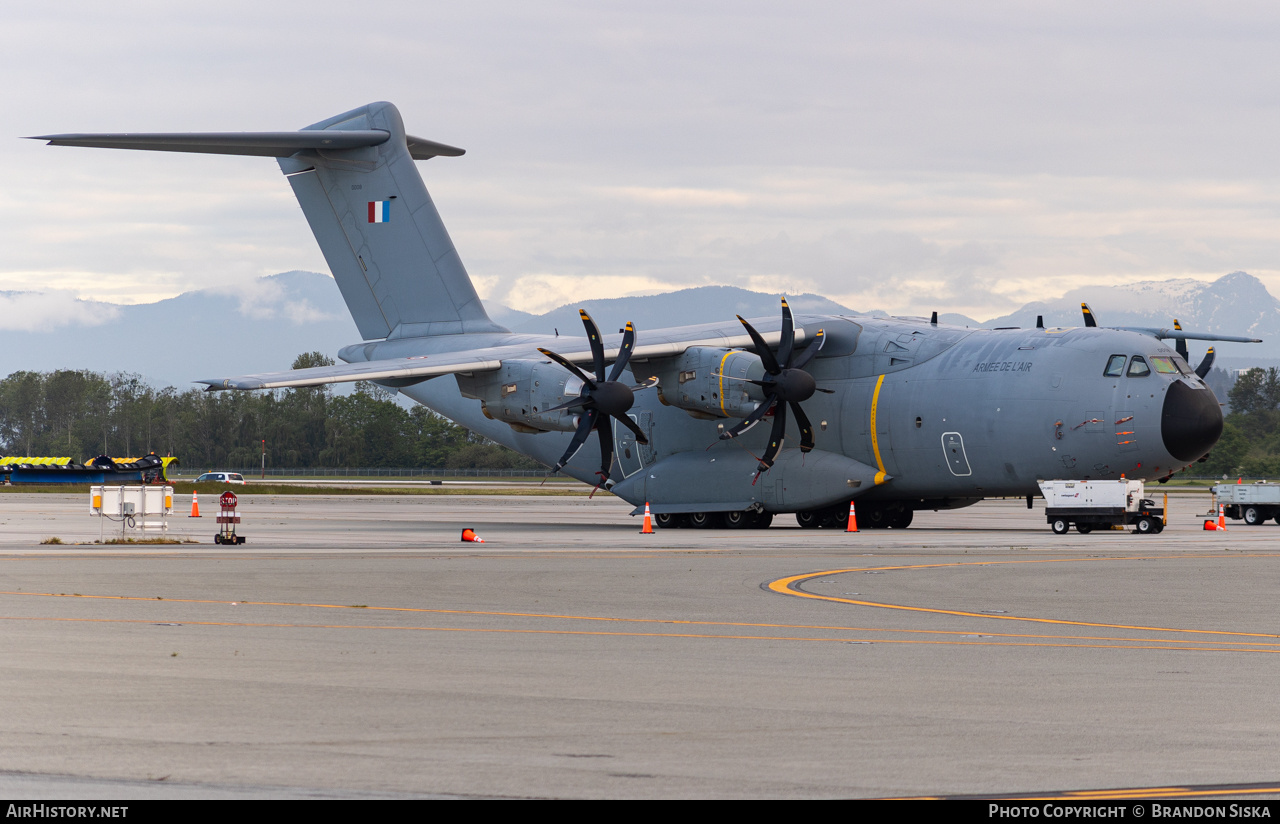 Aircraft Photo of 0008 | Airbus A400M Atlas | France - Air Force | AirHistory.net #690286