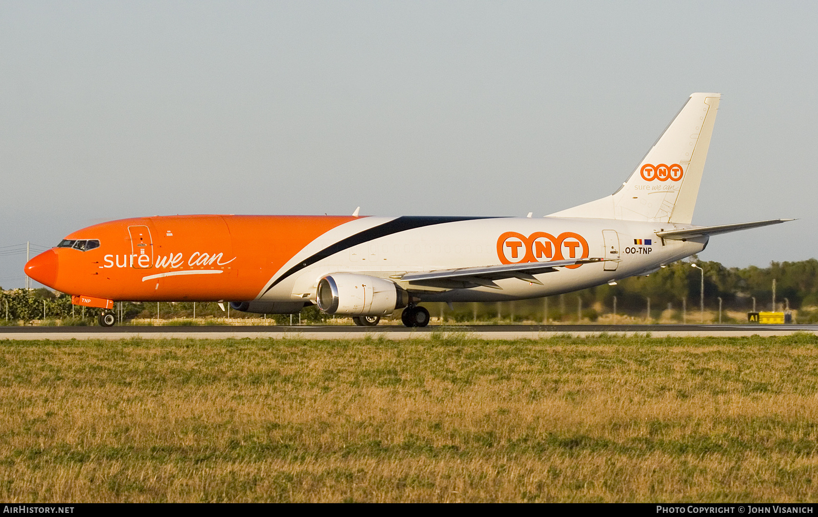 Aircraft Photo of OO-TNP | Boeing 737-45D(SF) | TNT Airways | AirHistory.net #690294