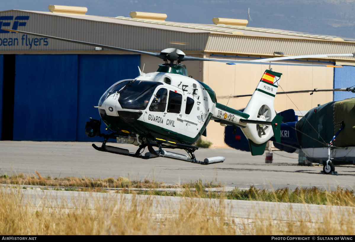 Aircraft Photo of HU.26-18 | Eurocopter EC-135P-2+ | Spain - Guardia Civil | AirHistory.net #690296