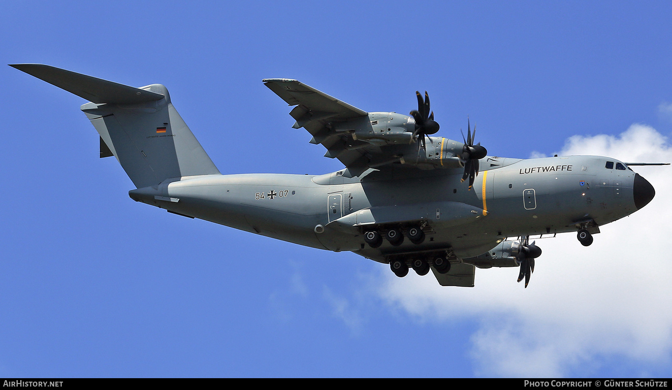 Aircraft Photo of 5407 | Airbus A400M Atlas | Germany - Air Force | AirHistory.net #690321