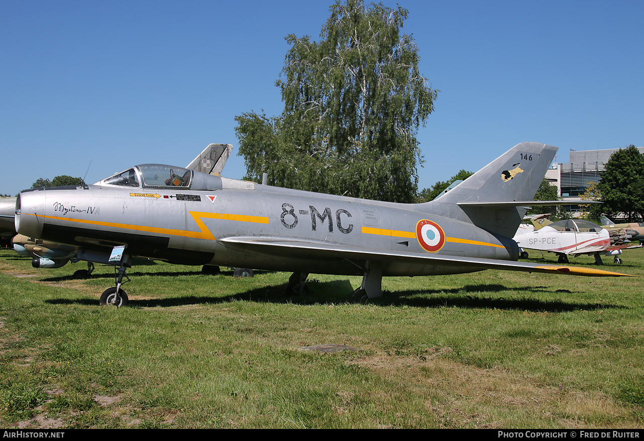 Aircraft Photo of 146 | Dassault MD-454 Mystere IV A | France - Air Force | AirHistory.net #690457