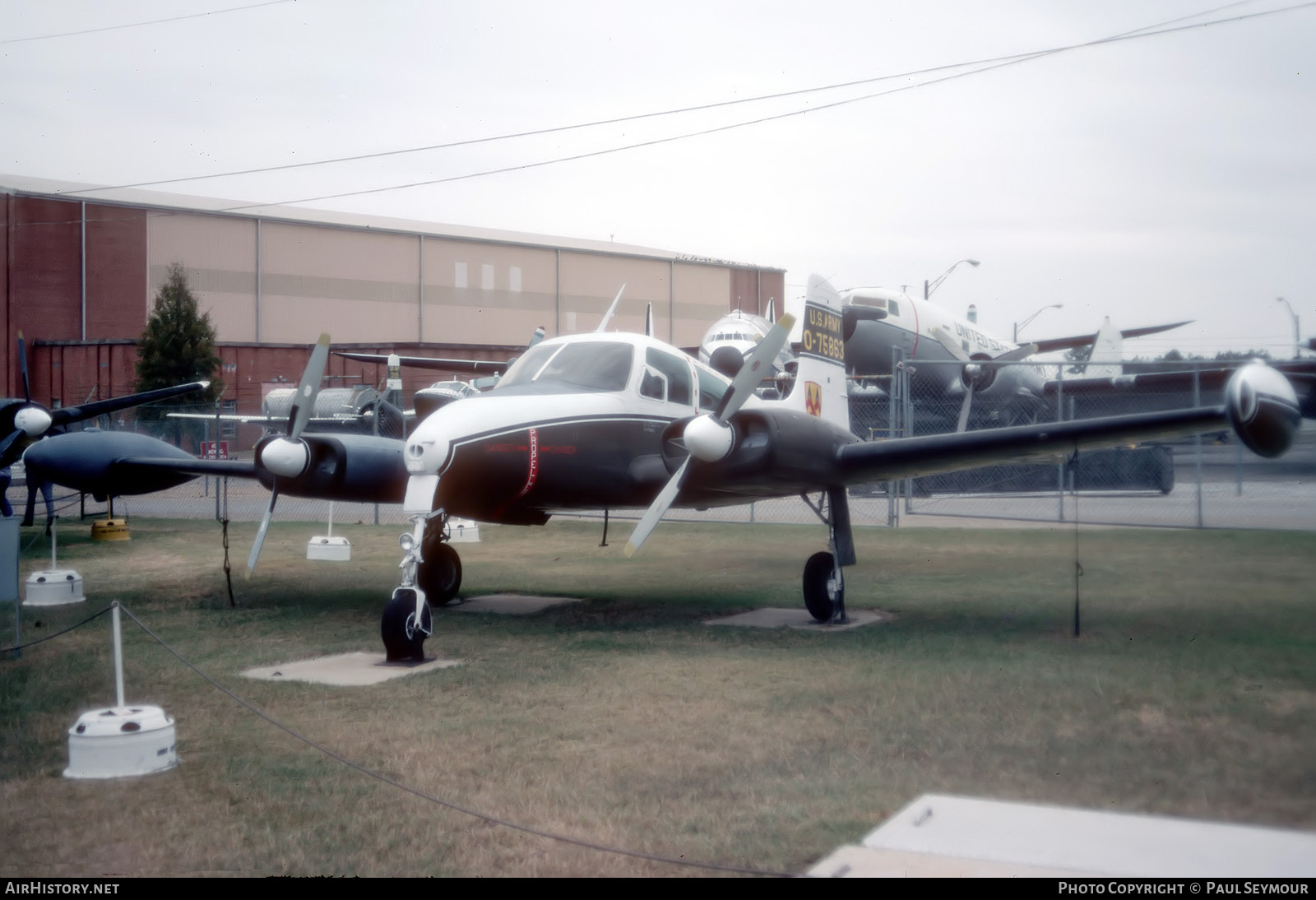 Aircraft Photo of 57-5863 / 0-75863 | Cessna U-3A Blue Canoe (310A/L-27A) | USA - Army | AirHistory.net #690473