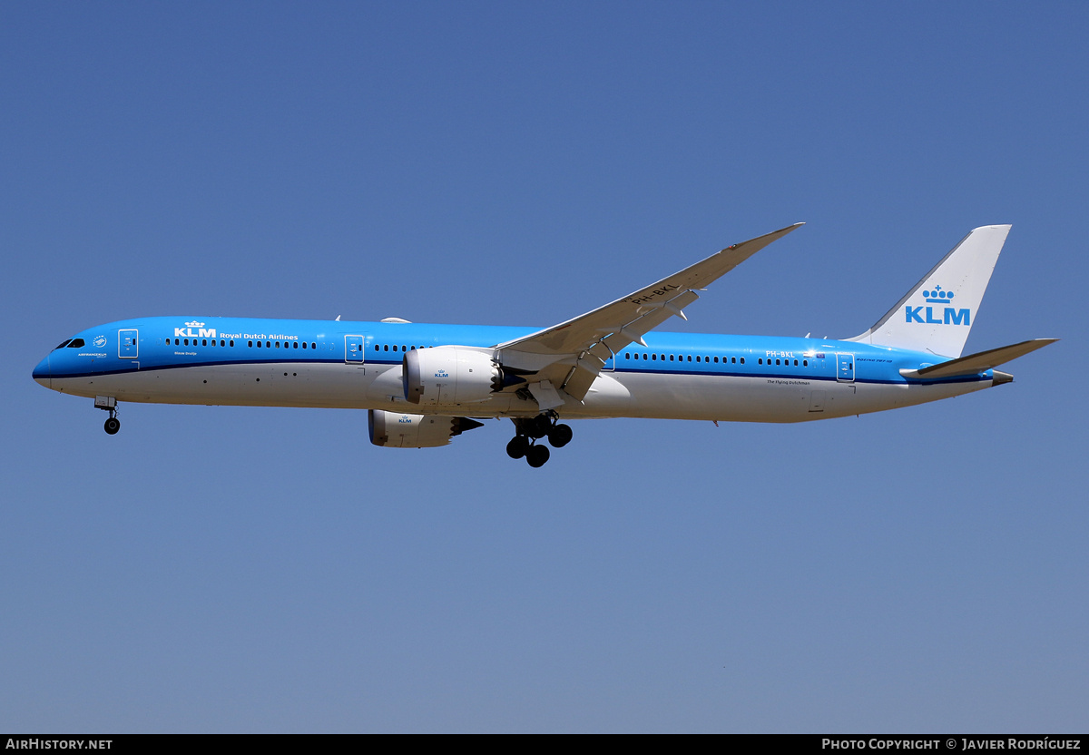 Aircraft Photo of PH-BKL | Boeing 787-10 Dreamliner | KLM - Royal Dutch Airlines | AirHistory.net #690495