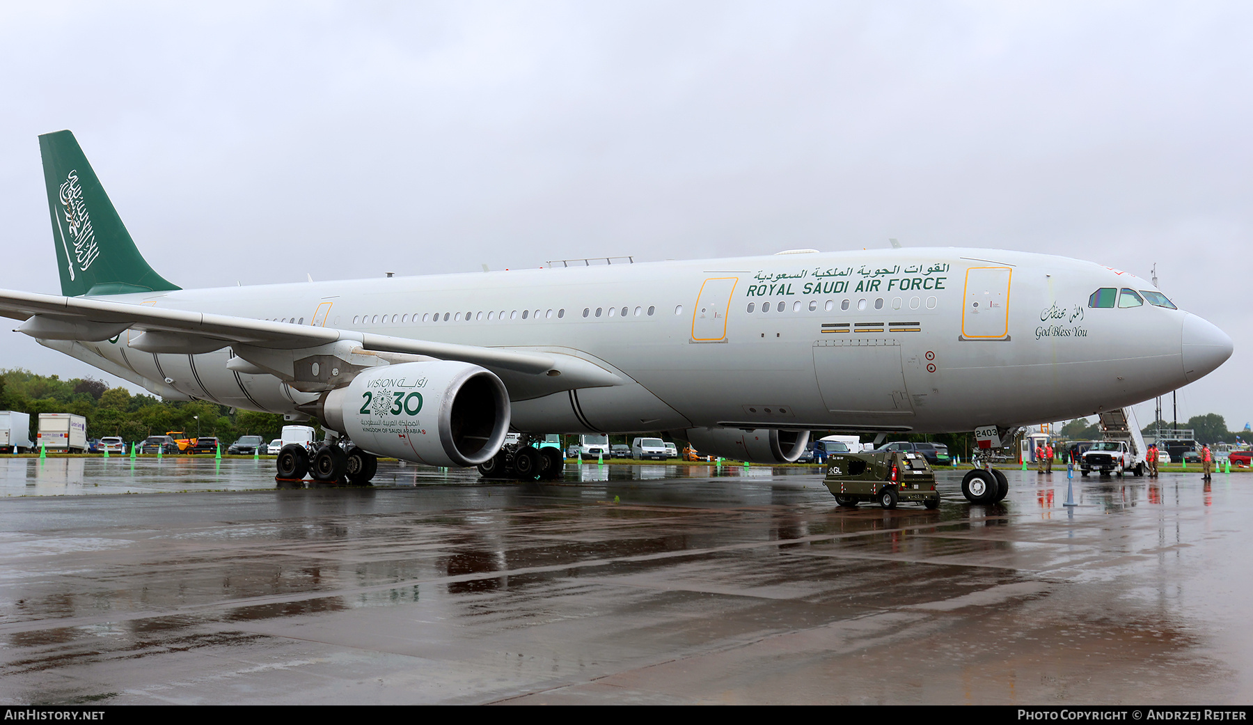 Aircraft Photo of 2403 | Airbus A330-203MRTT | Saudi Arabia - Air Force | AirHistory.net #690499