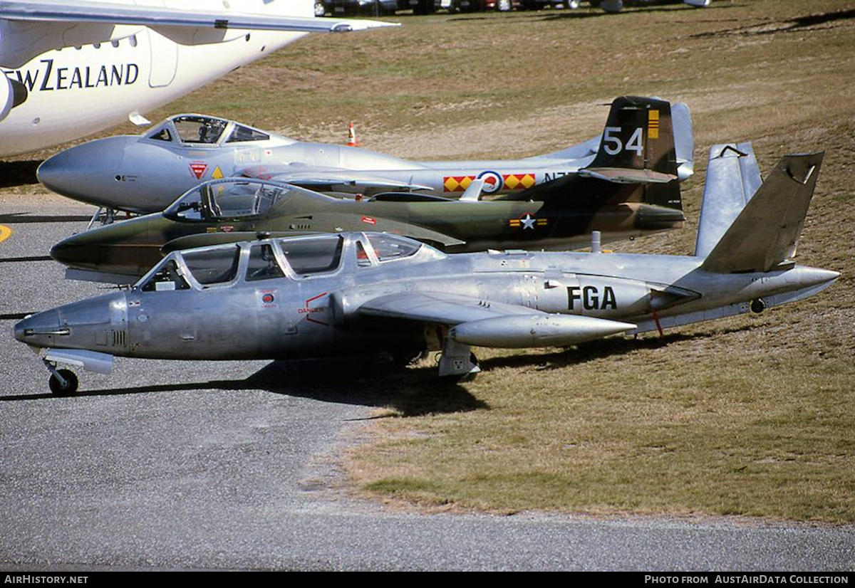 Aircraft Photo of ZK-FGA | Fouga CM-170R Magister | AirHistory.net #690512