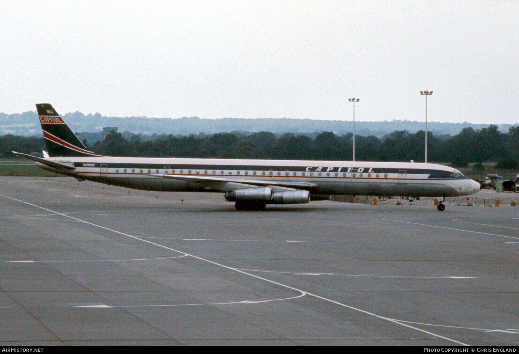 Aircraft Photo of N4908C | McDonnell Douglas DC-8-63CF | Capitol International Airways | AirHistory.net #690520
