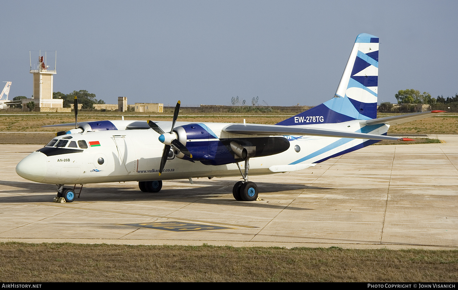 Aircraft Photo of EW-278TG | Antonov An-26B | Vulkan Air | AirHistory.net #690548