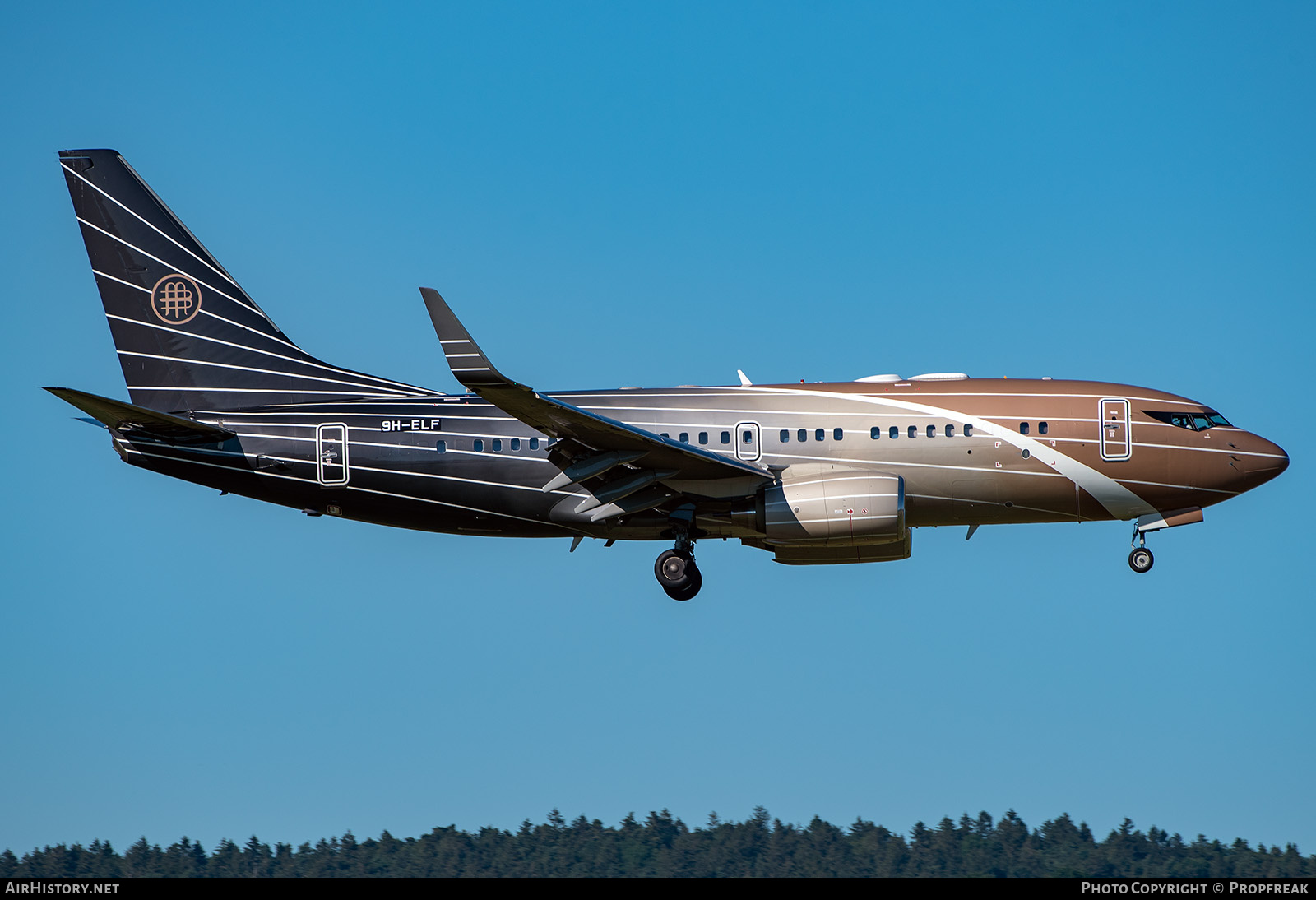 Aircraft Photo of 9H-ELF | Boeing 737-7BC BBJ | AirHistory.net #690551