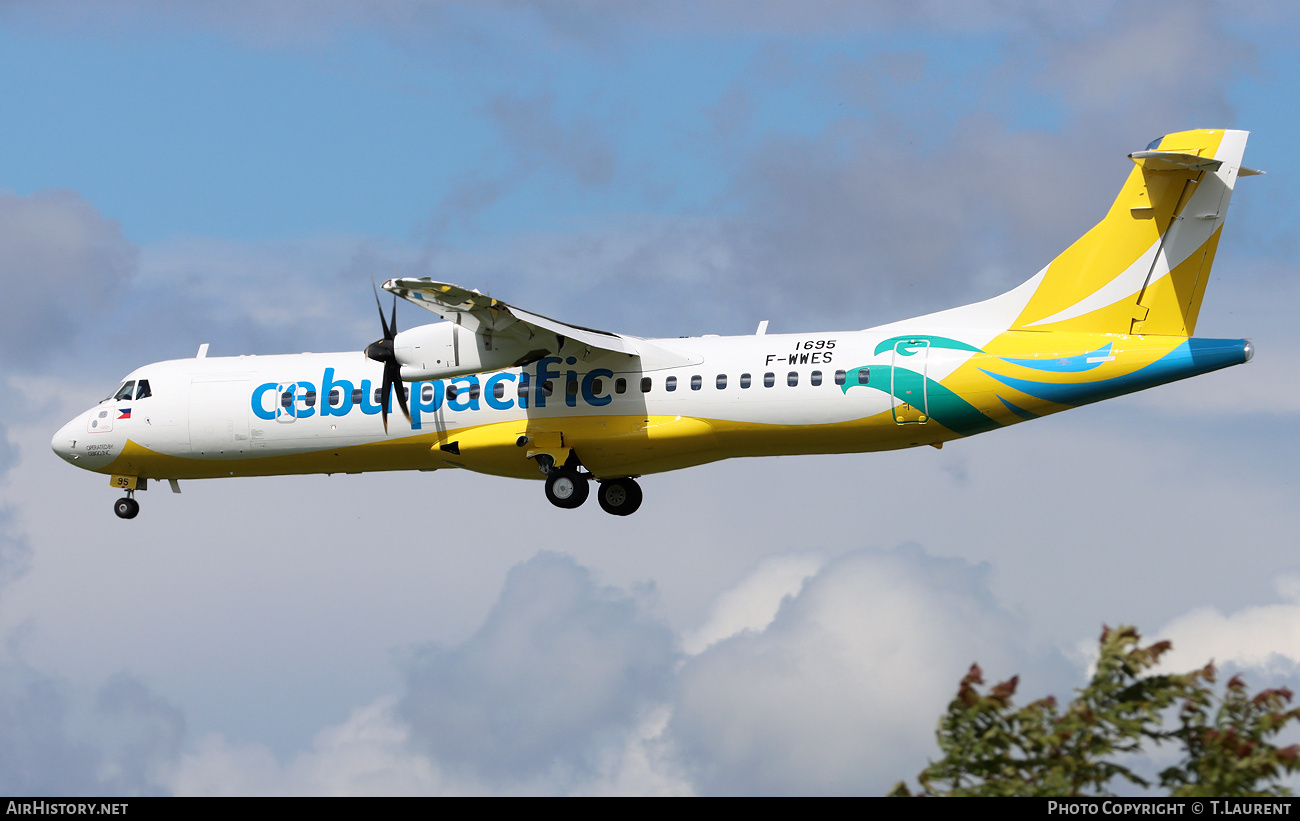 Aircraft Photo of F-WWES | ATR ATR-72-600 (ATR-72-212A) | Cebu Pacific Air | AirHistory.net #690560
