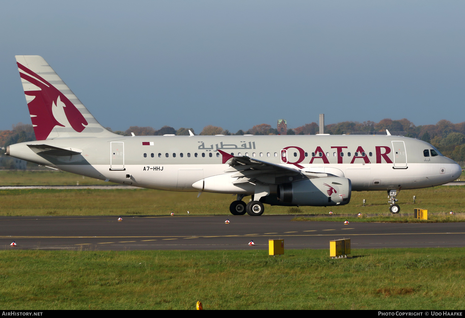 Aircraft Photo of A7-HHJ | Airbus ACJ319 (A319-133/CJ) | Qatar Airways | AirHistory.net #690582