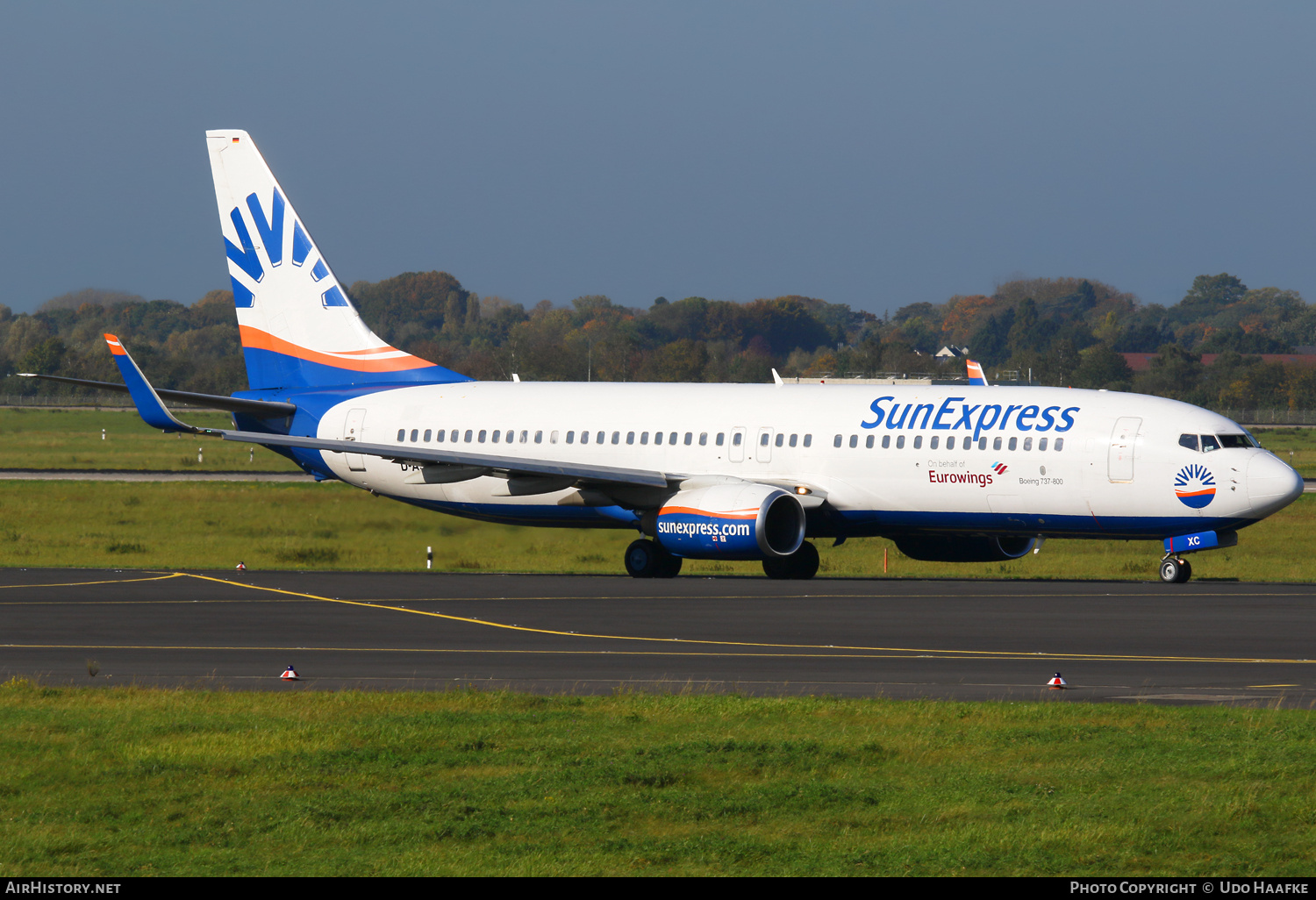 Aircraft Photo of D-ASXC | Boeing 737-86N | SunExpress | AirHistory.net #690583