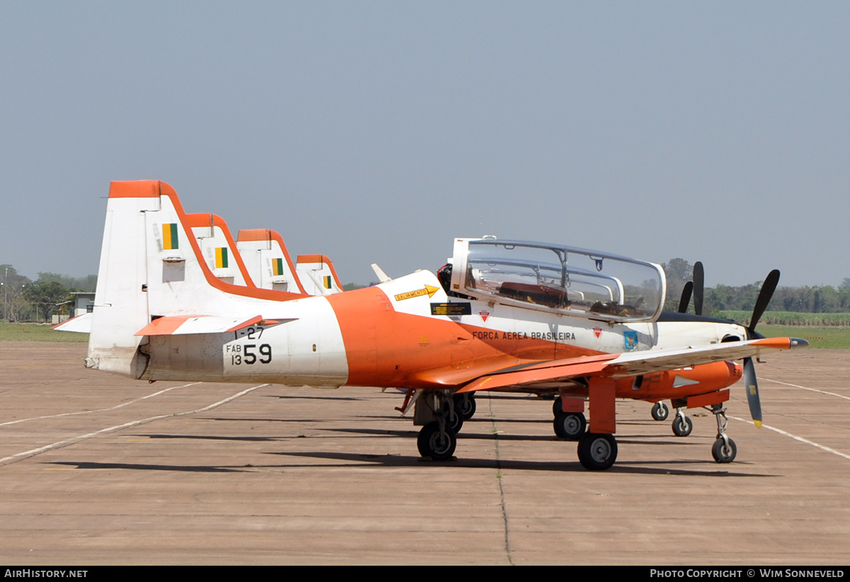 Aircraft Photo of 1359 | Embraer T-27 Tucano | Brazil - Air Force | AirHistory.net #690602