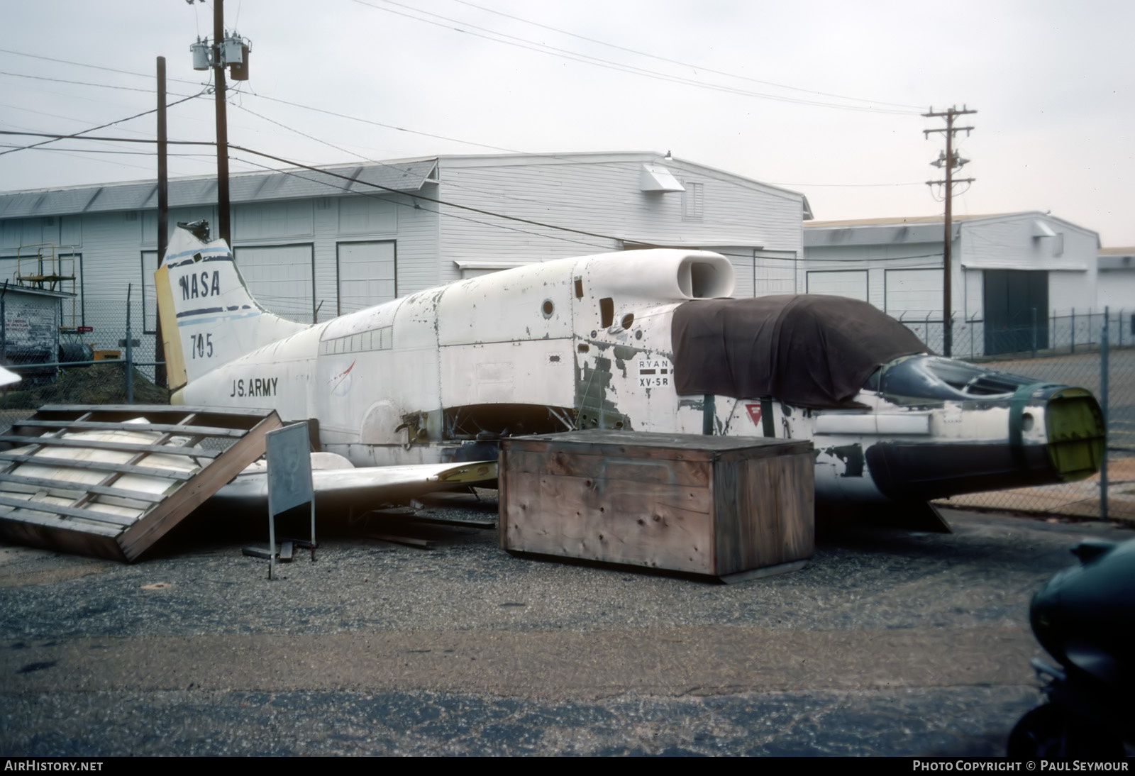 Aircraft Photo of NASA 705 | Ryan XV-5B Vertifan | NASA - National Aeronautics and Space Administration | AirHistory.net #690607