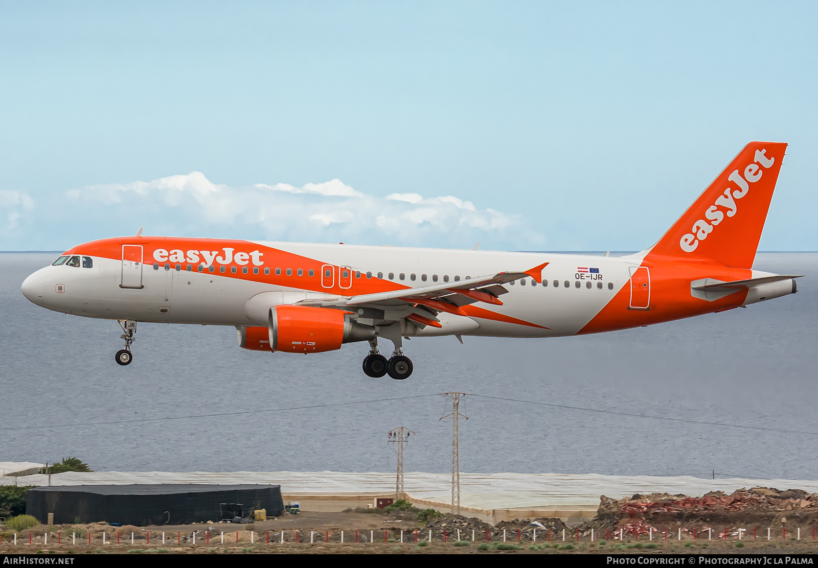 Aircraft Photo of OE-IJR | Airbus A320-214 | EasyJet | AirHistory.net #690610