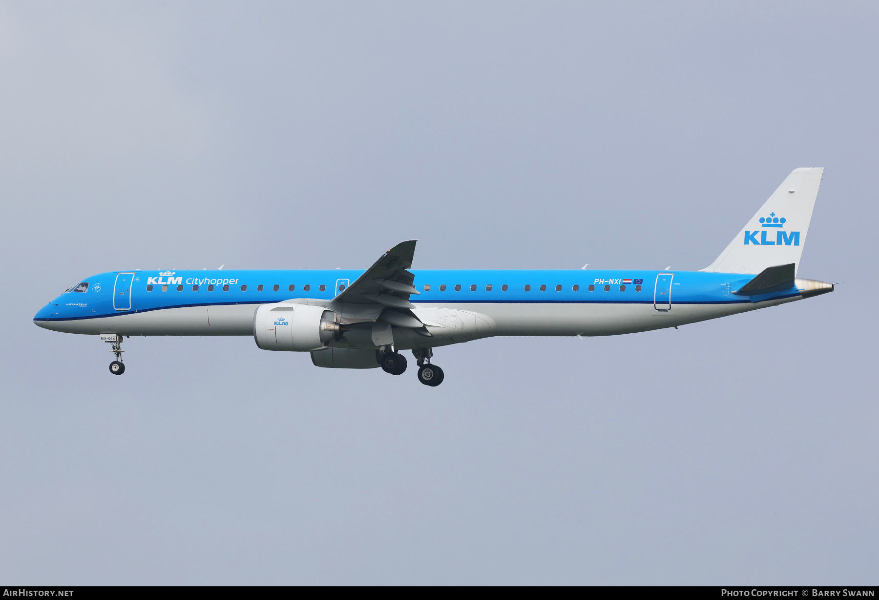 Aircraft Photo of PH-NXI | Embraer 195-E2 (ERJ-190-400) | KLM Cityhopper | AirHistory.net #690625