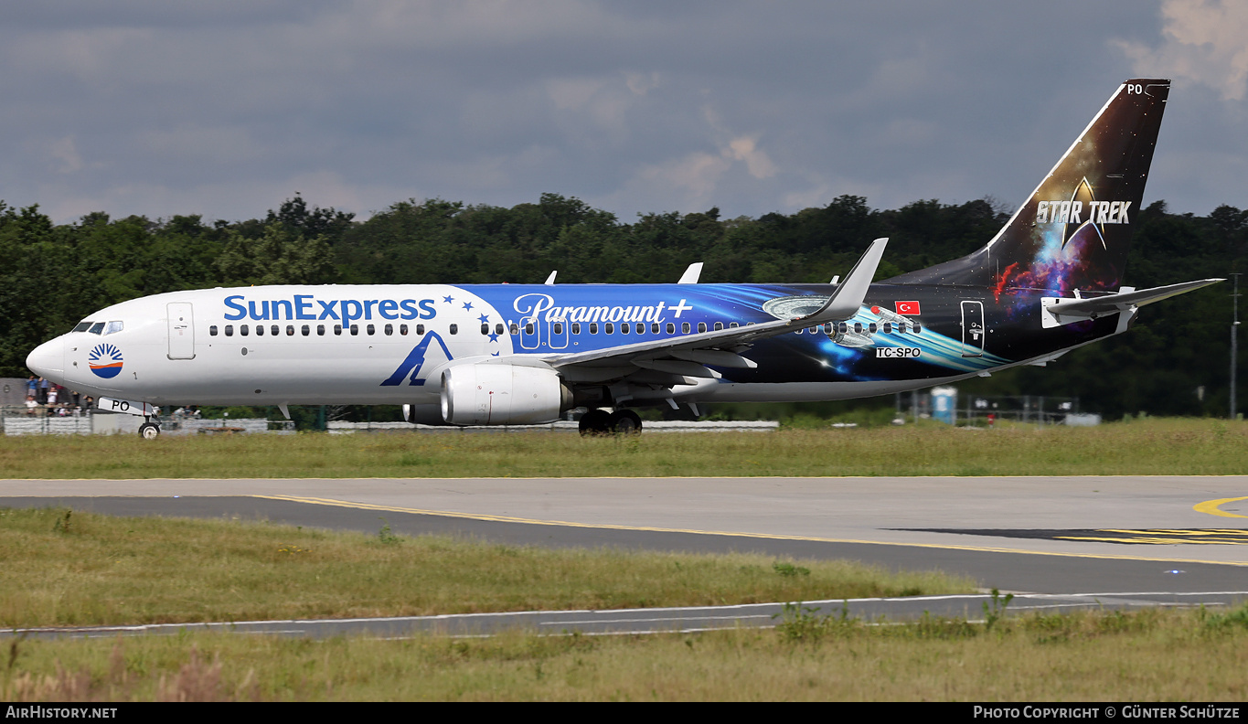 Aircraft Photo of TC-SPO | Boeing 737-8MA | SunExpress | AirHistory.net #690643
