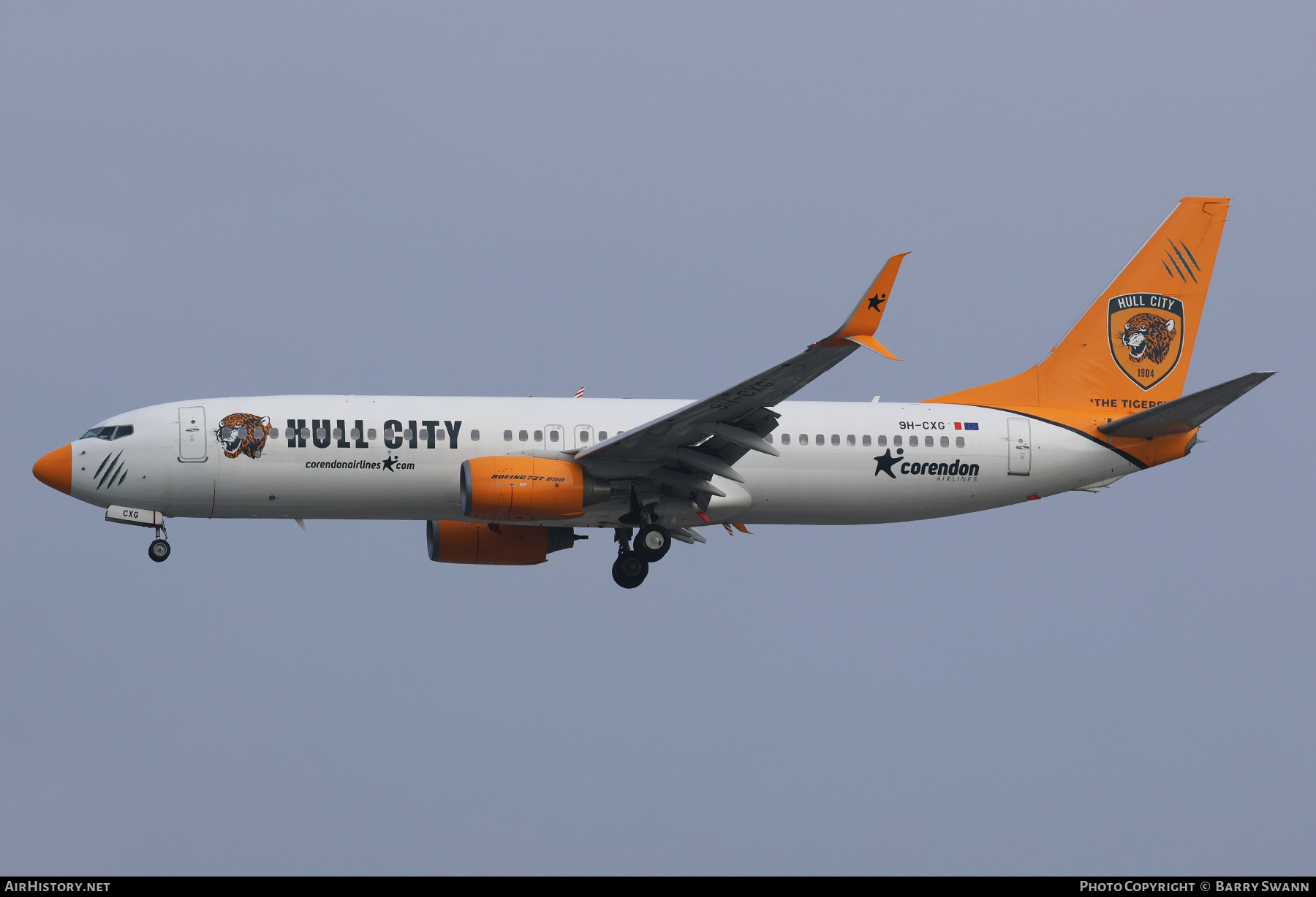 Aircraft Photo of 9H-CXG | Boeing 737-8K5 | Corendon Airlines | AirHistory.net #690734