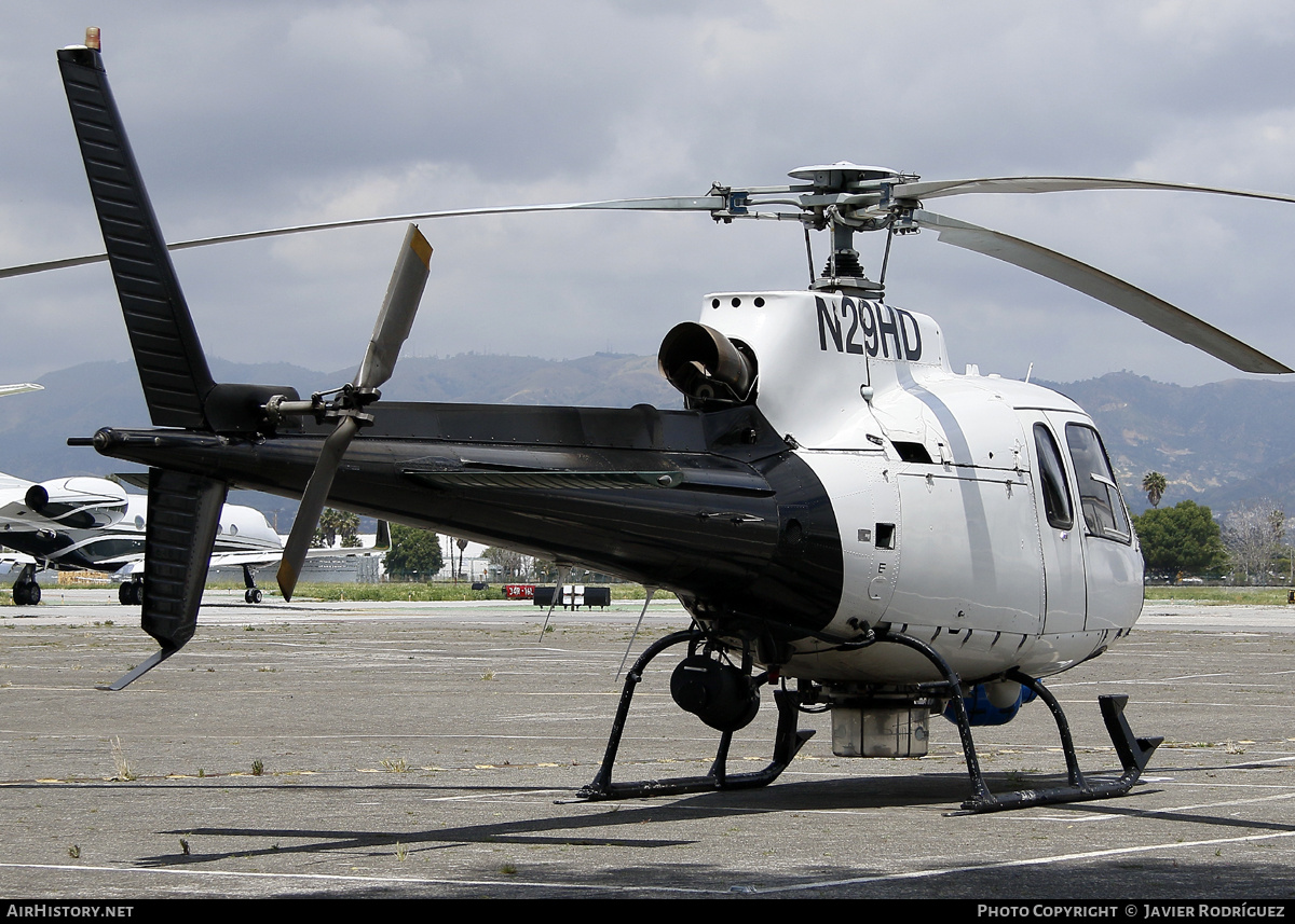 Aircraft Photo of N29HD | Eurocopter AS-350B-2 Ecureuil | AirHistory.net #690735