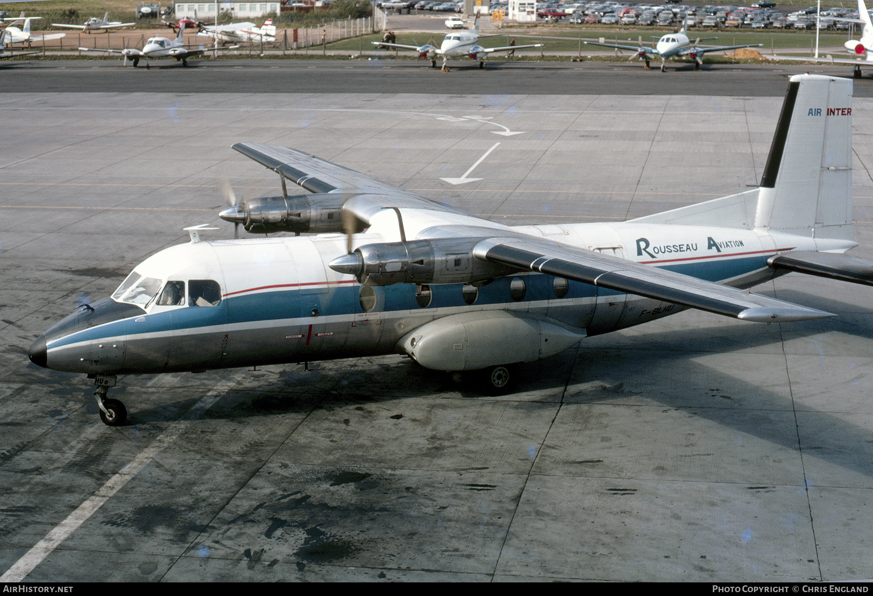Aircraft Photo of F-BLHU | Nord 262B-11 | Rousseau Aviation | AirHistory.net #690763