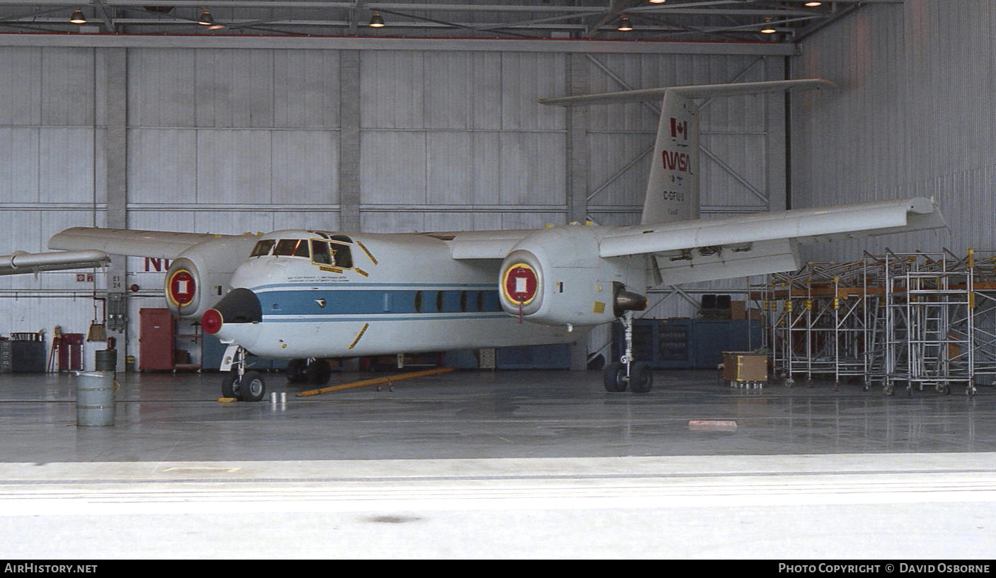 Aircraft Photo of C-GFIU-X | De Havilland Canada C-8A Buffalo/JSRA | NASA - National Aeronautics and Space Administration | AirHistory.net #690778