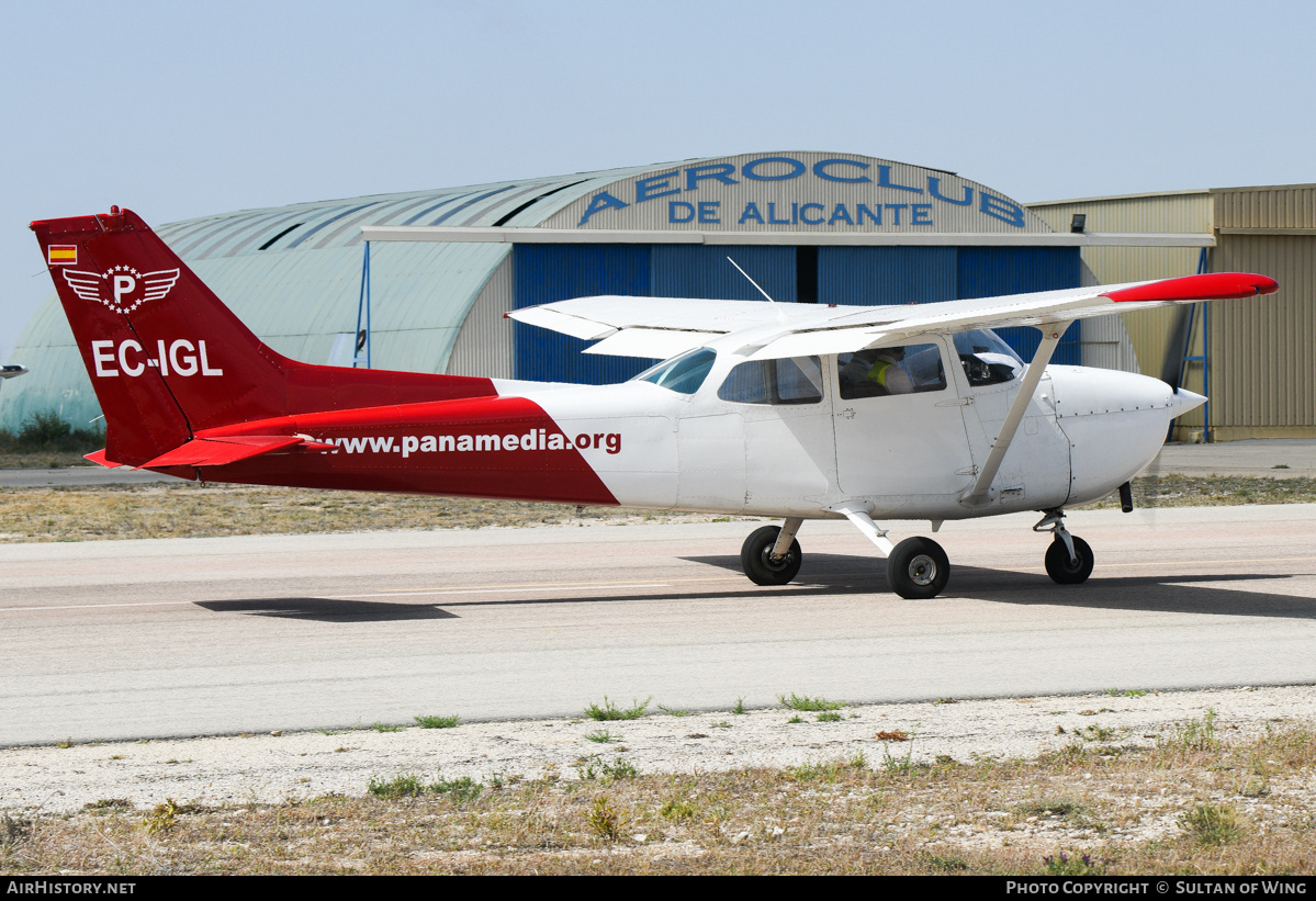 Aircraft Photo of EC-IGL | Cessna 172N Skyhawk | Panamedia International Flight School | AirHistory.net #690781