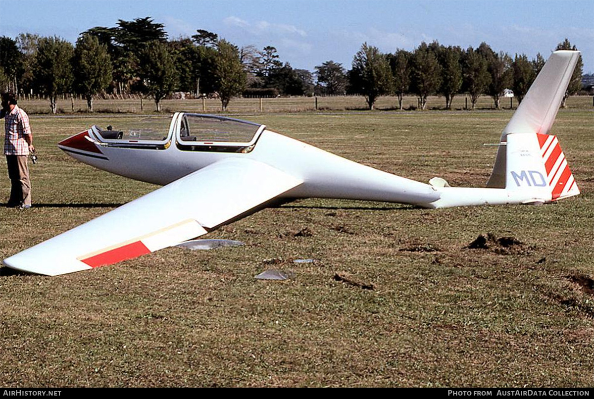 Aircraft Photo of ZK-GMD / MD | Grob G-103 Twin Astir | AirHistory.net #690786