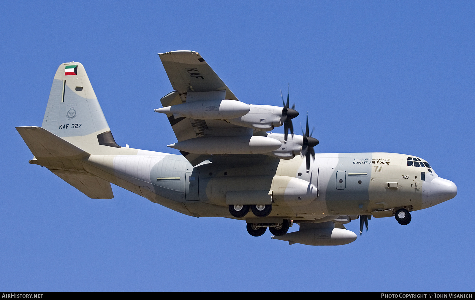 Aircraft Photo of KAF327 | Lockheed Martin KC-130J Hercules | Kuwait - Air Force | AirHistory.net #690798