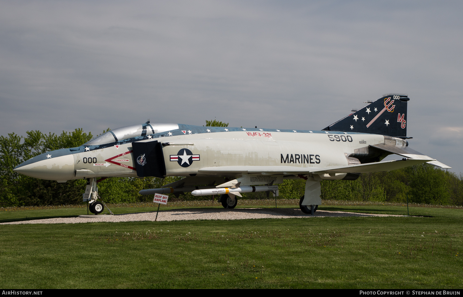 Aircraft Photo of 155900 / 5900 | McDonnell Douglas F-4S Phantom II | USA - Marines | AirHistory.net #690809