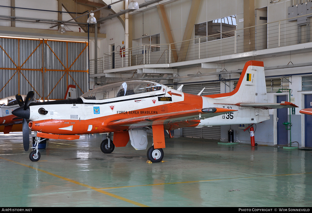 Aircraft Photo of 1335 | Embraer T-27 Tucano | Brazil - Air Force | AirHistory.net #690827