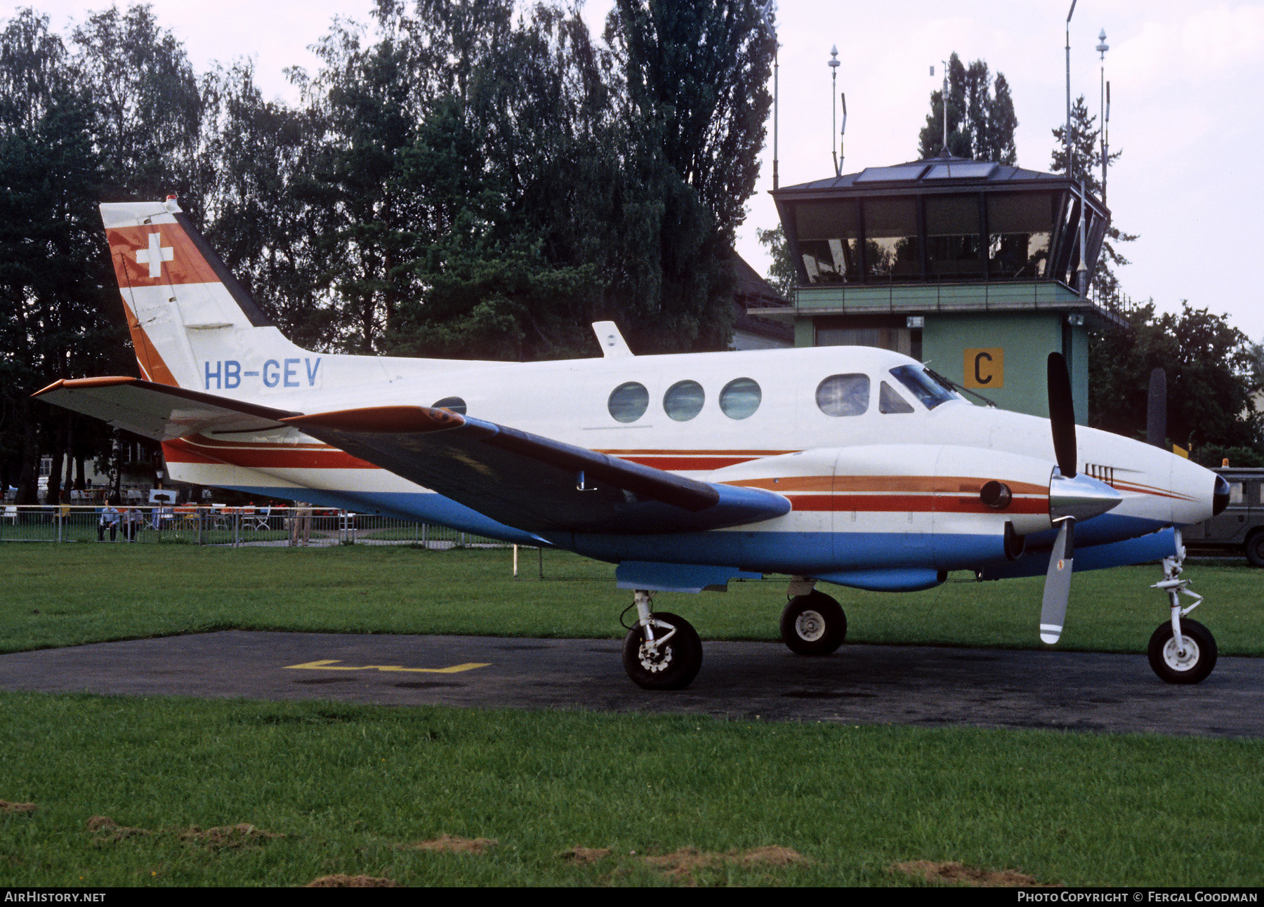 Aircraft Photo of HB-GEV | Beech 65-A90 King Air | AirHistory.net #690832
