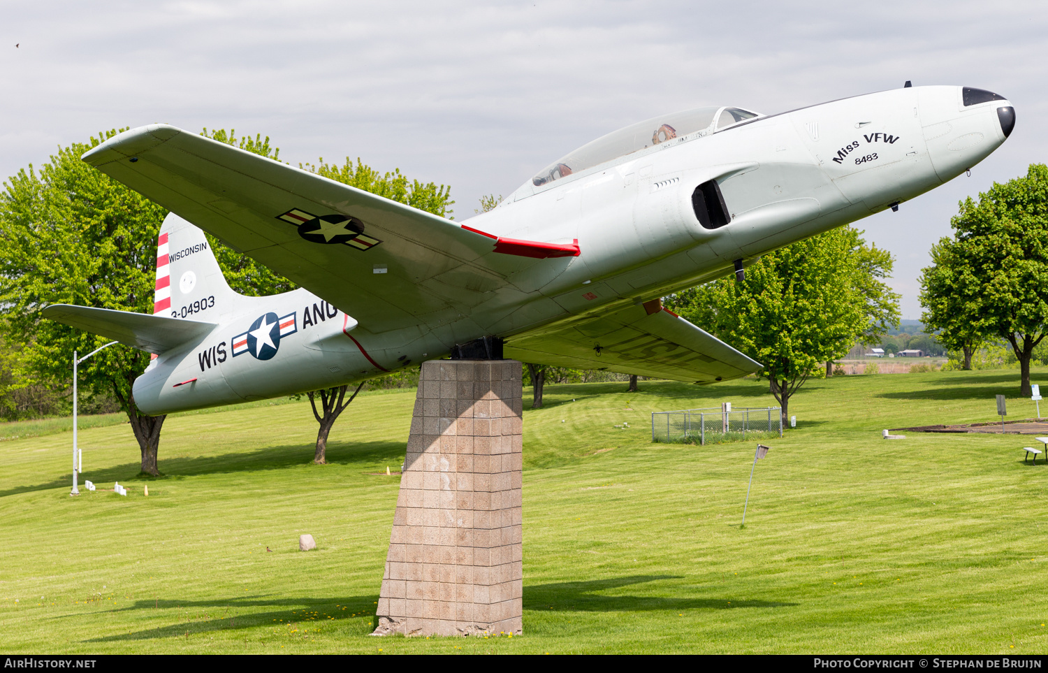 Aircraft Photo of 53-4903 / 3-04903 | Lockheed T-33A | USA - Air Force | AirHistory.net #690840