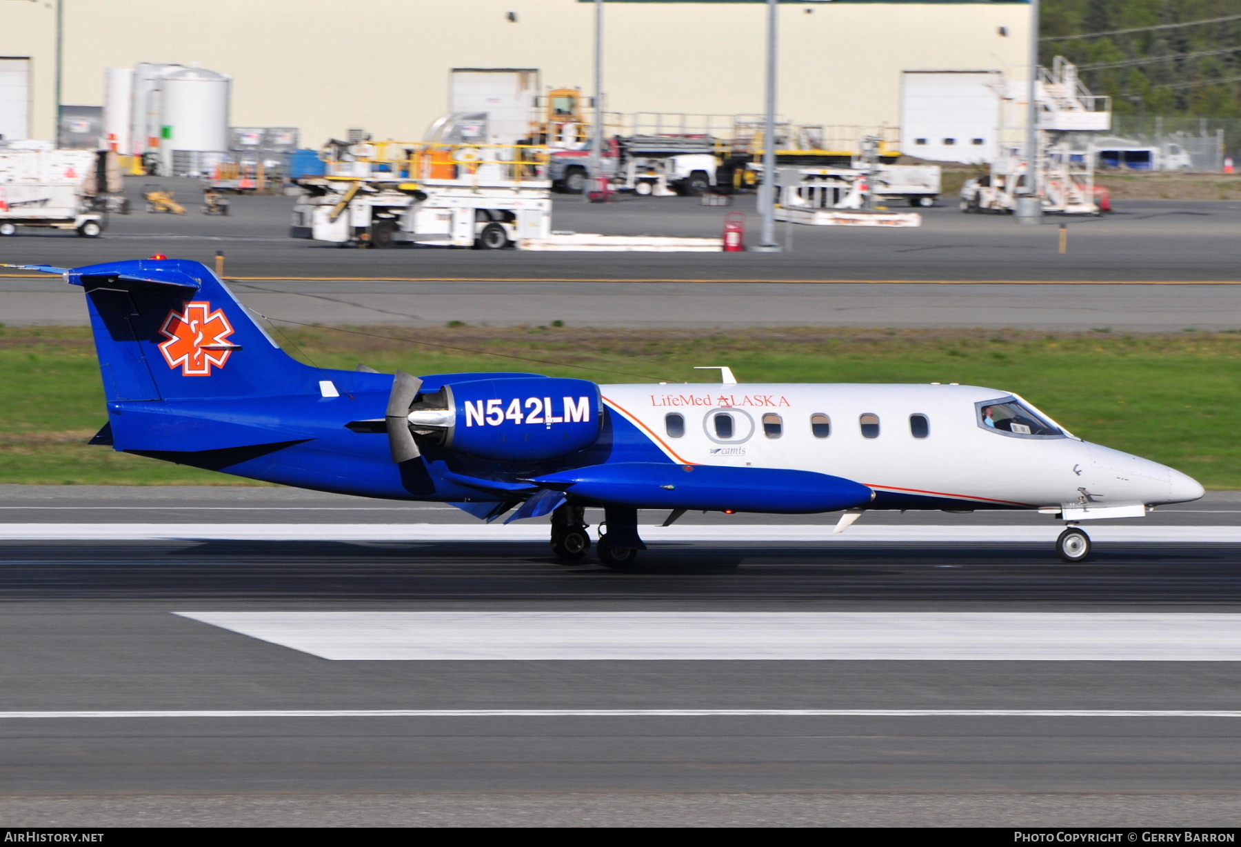 Aircraft Photo of N542LM | Gates Learjet 35A | LifeMed Alaska | AirHistory.net #690856