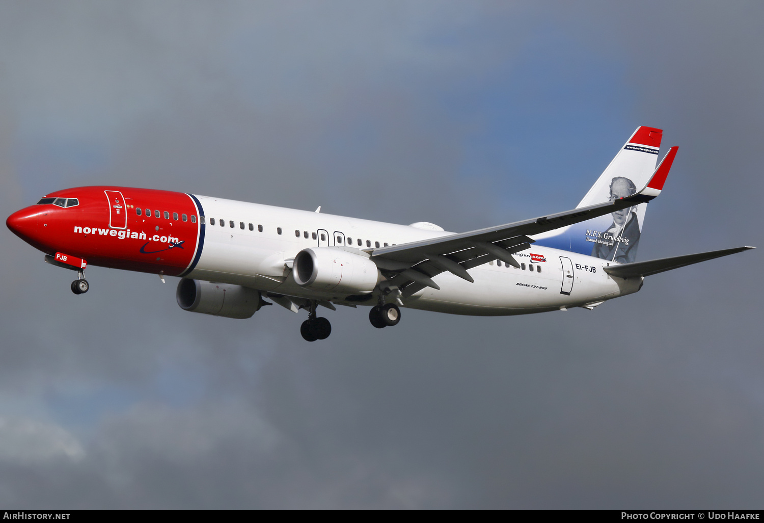 Aircraft Photo of EI-FJB | Boeing 737-8JP | Norwegian | AirHistory.net #690904