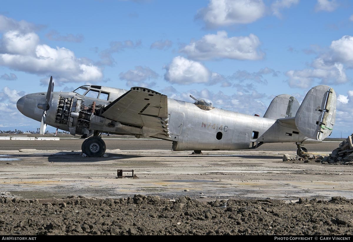 Aircraft Photo of N7414C | Lockheed PV-2 Harpoon | AirHistory.net #690916