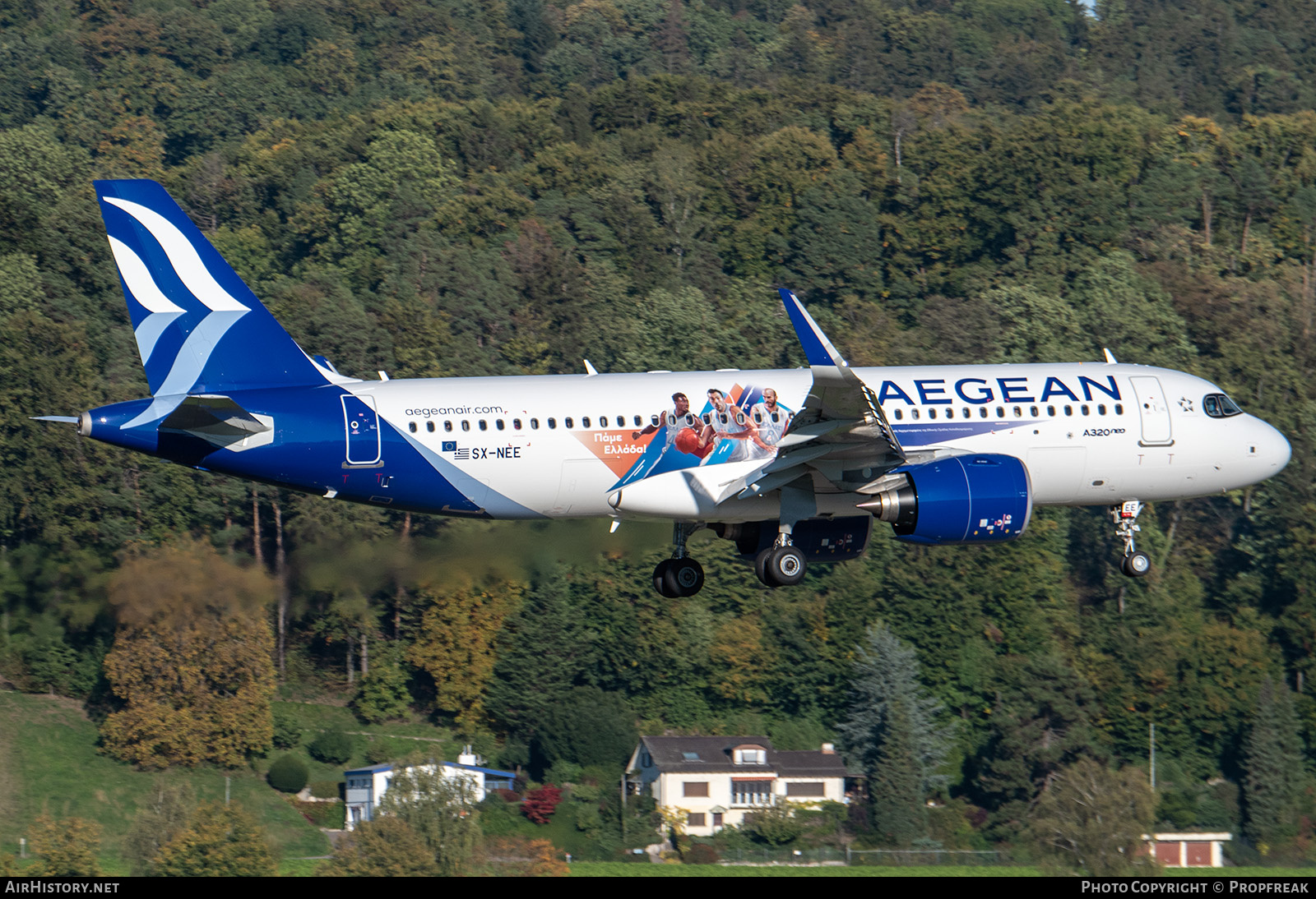 Aircraft Photo of SX-NEE | Airbus A320-271N | Aegean Airlines | AirHistory.net #690927