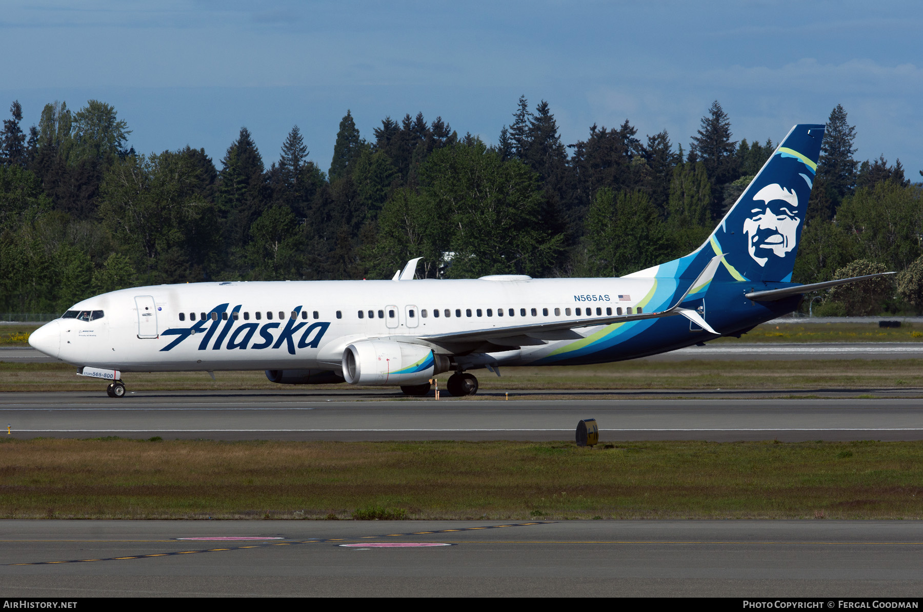 Aircraft Photo of N565AS | Boeing 737-890 | Alaska Airlines | AirHistory.net #690935