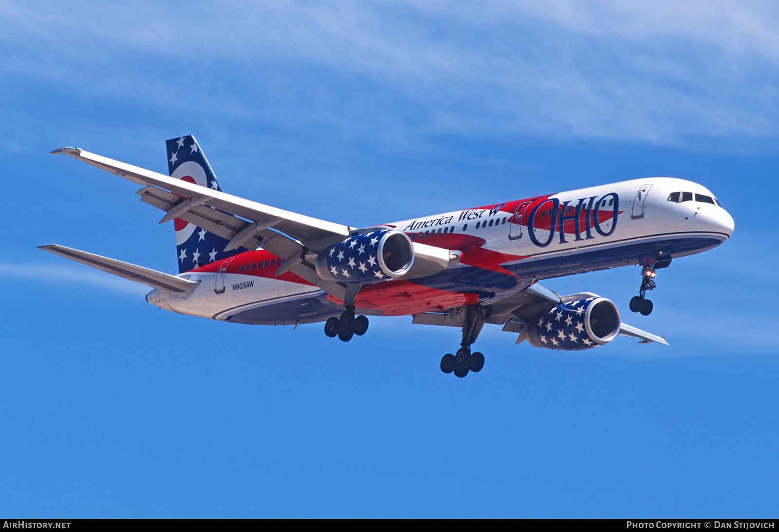 Aircraft Photo of N905AW | Boeing 757-2S7 | America West Airlines | AirHistory.net #690938