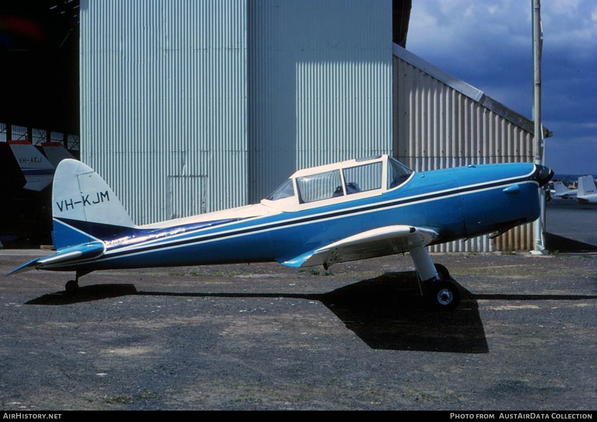 Aircraft Photo of VH-KJM | De Havilland DHC-1 Chipmunk T10 | AirHistory.net #690945
