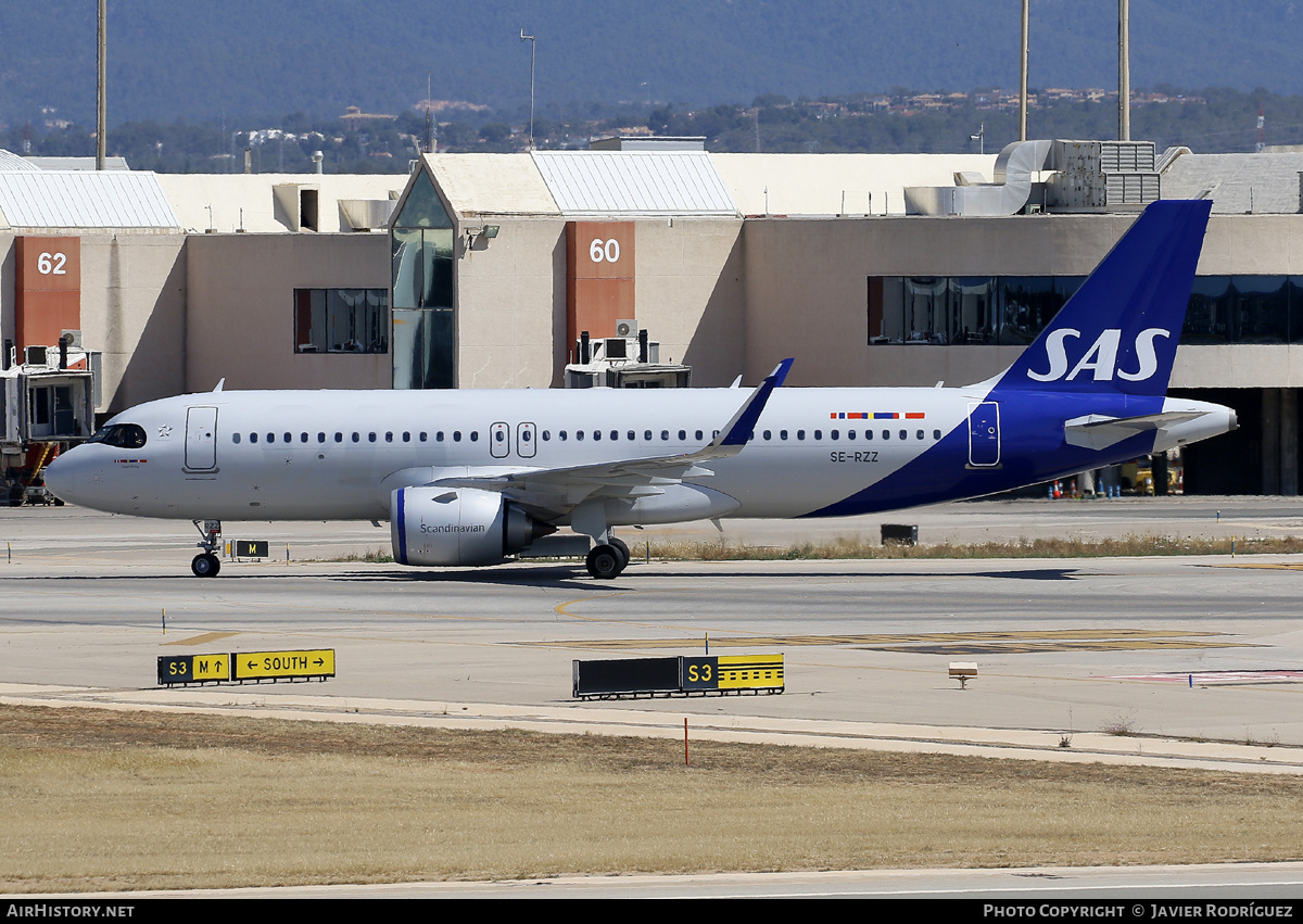 Aircraft Photo of SE-RZZ | Airbus A320-251N | Scandinavian Airlines - SAS | AirHistory.net #690970