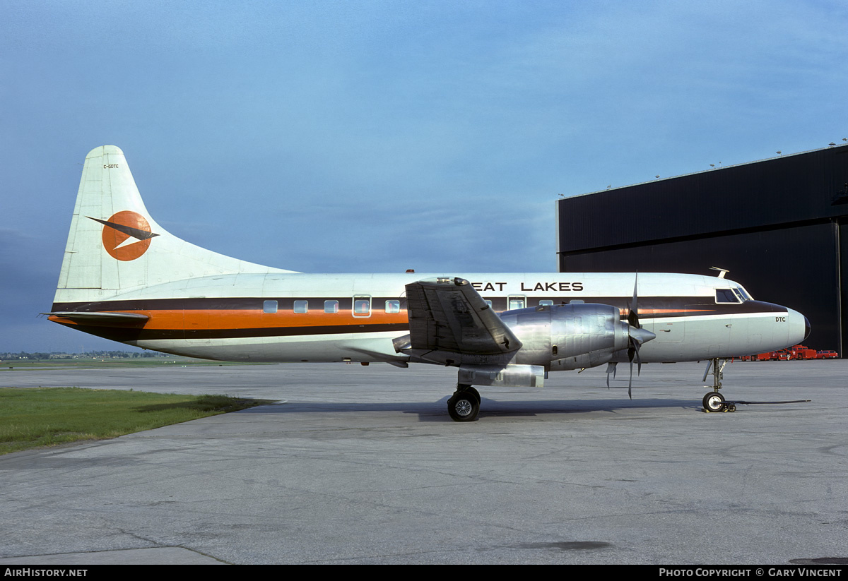 Aircraft Photo of C-GDTC | Convair 580 | Great Lakes Airlines | AirHistory.net #690994