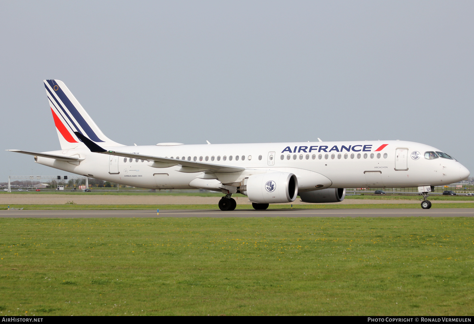 Aircraft Photo of F-HZUI | Airbus A220-371 (BD-500-1A11) | Air France | AirHistory.net #691010
