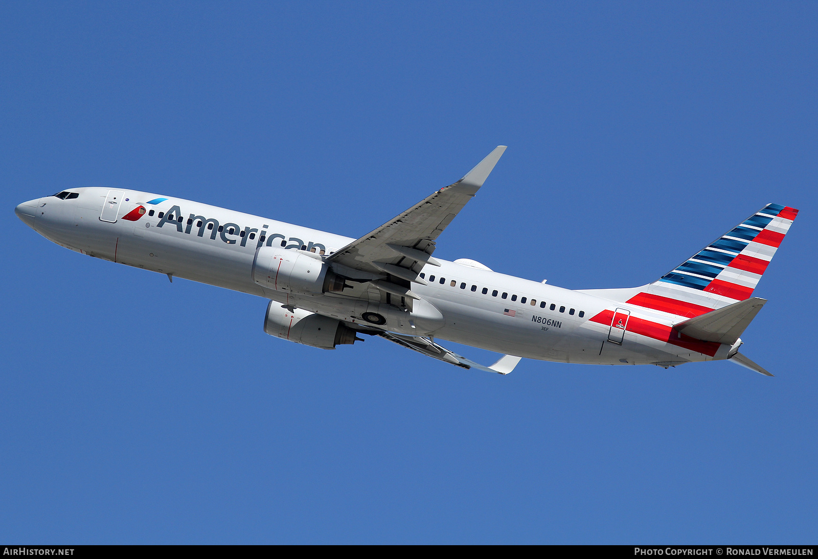 Aircraft Photo of N806NN | Boeing 737-823 | American Airlines | AirHistory.net #691012