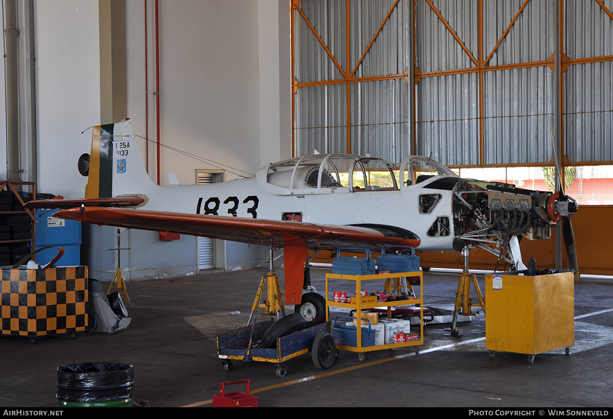 Aircraft Photo of 1833 | Neiva T-25A Universal | Brazil - Air Force | AirHistory.net #691030