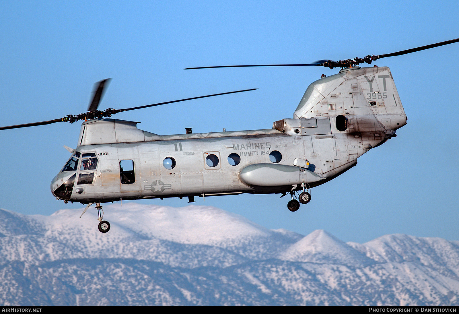 Aircraft Photo of 153965 / 3965 | Boeing Vertol CH-46E Sea Knight | USA - Marines | AirHistory.net #691064